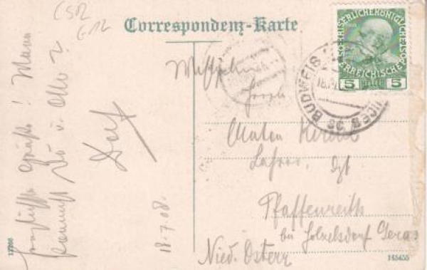 České Budějovice 1908 95 001 ●
